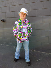Load image into Gallery viewer, Minecraft Pink Back to School Hooded top
