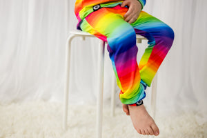 YOUTH Rainbow Stripes Bottoms