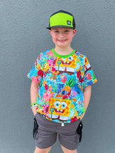 Load image into Gallery viewer, Sponge Bob Colorful Hooded Top
