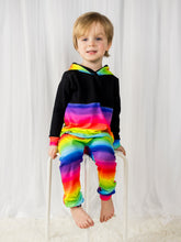 Load image into Gallery viewer, Rainbow Stripes Color Block Tee
