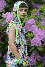 Load image into Gallery viewer, Palm Trees Hooded Top
