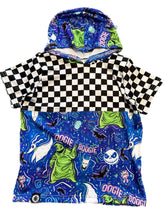 Load image into Gallery viewer, Oogie Hooded Tee Color Blocked
