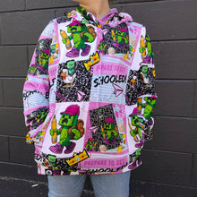 Load image into Gallery viewer, Minecraft Pink Back to School Hooded top

