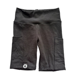 Solid Biker Shorts