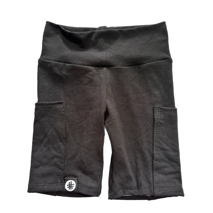 Solid Biker Shorts