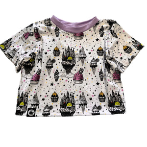Ice Cream Castles Mid Crop Tee