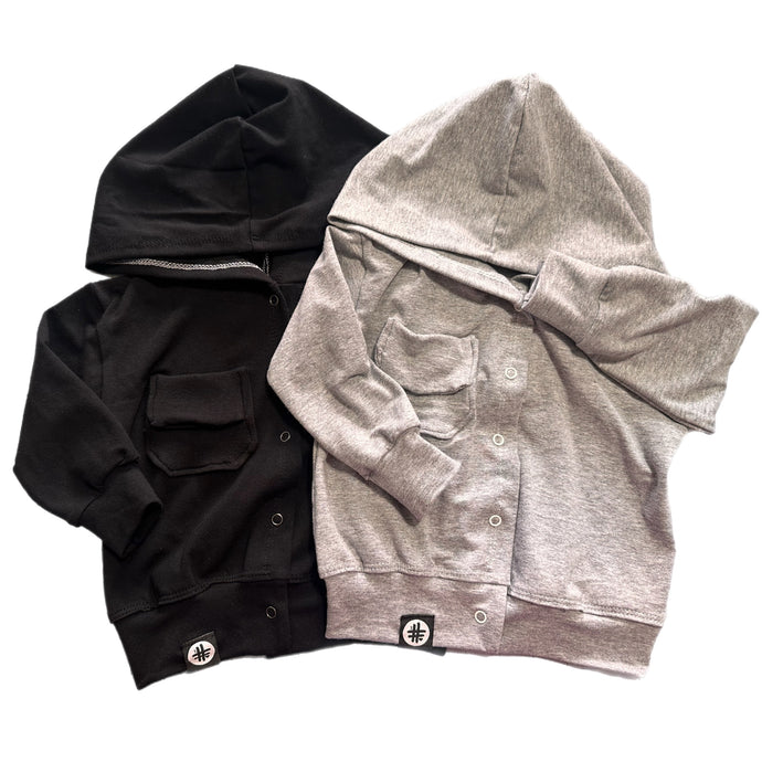 Solid Snap Jacket