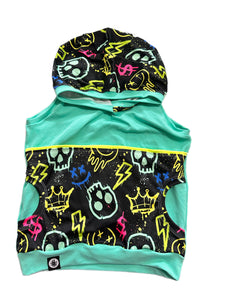 Graffiti Hooded Top