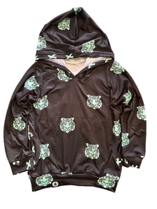 Youth Tiger X's Hooded Top