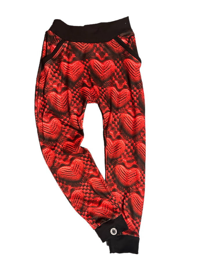 3D Hearts Joggers