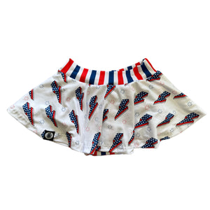 Lightning Bolts Skirted Bummies