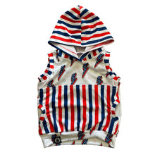 Load image into Gallery viewer, Lightning Bolts Hooded Top
